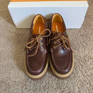 Timberland Stone Street Platform Boat Shoes